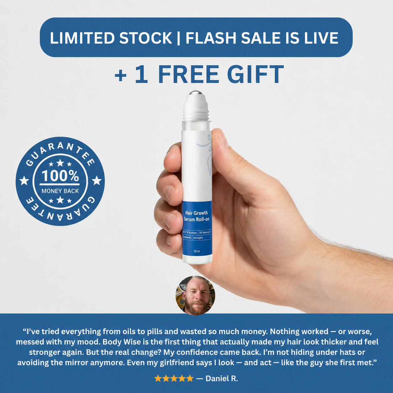 Advanced Hair Growth Roll-on Serum