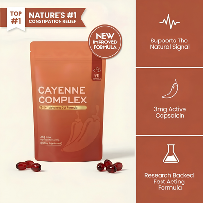 Cayenne Complex – 3mg Active Capsaicin
