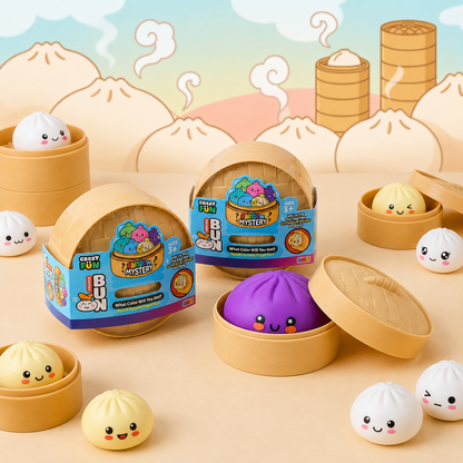 Rainbow Mystery Bao Bun