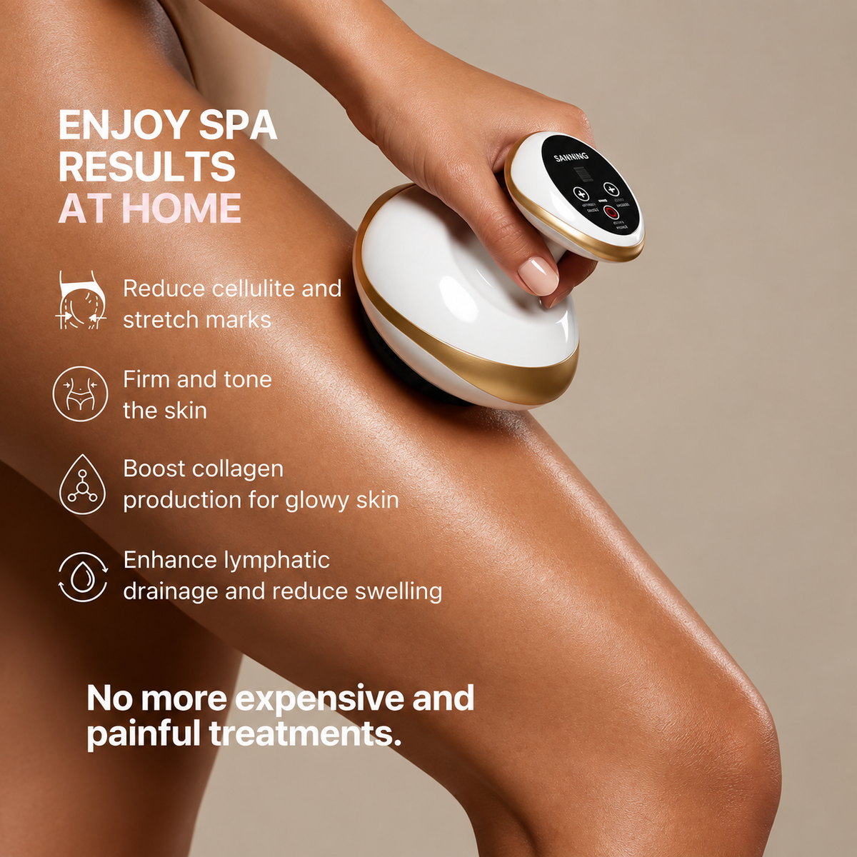 Anti-Cellulite Therapy Device for Skin Tightening & Wrinkle Reduction