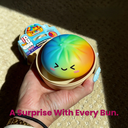 Rainbow Mystery Bao Bun