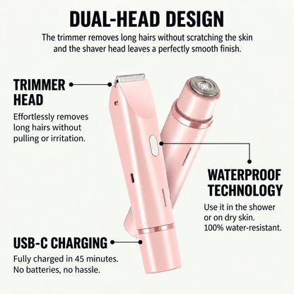 2-in-1 Bikini and Body Shaver