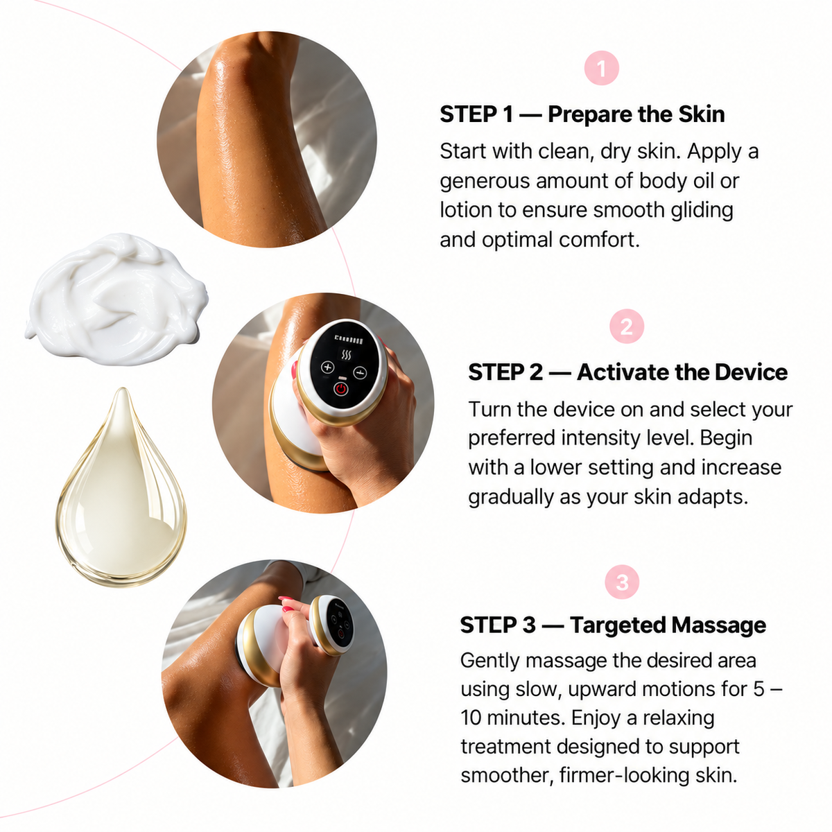 Anti-Cellulite Therapy Device for Skin Tightening & Wrinkle Reduction